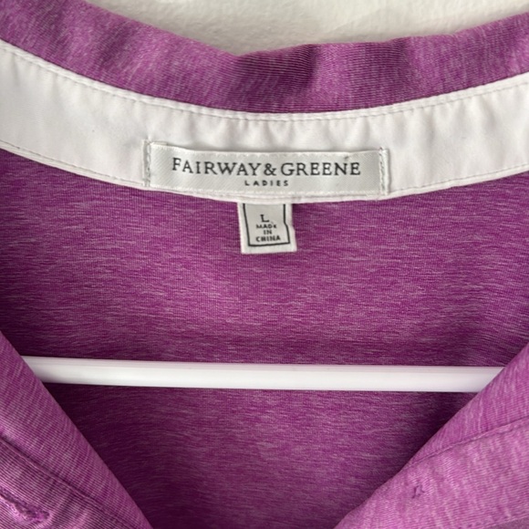 Fairway & Greene Ladies Sleeveless Golf Polo Shirt- Size Large - Picture 6 of 11